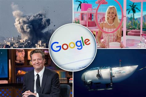 'Barbie,' Israel-Hamas war among the year's top Google searches in 2023